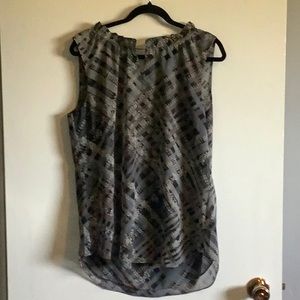 Cabi sleeveless blouse